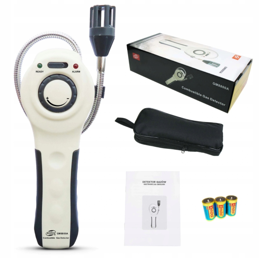 Detektor horľavých plynov Benetech GM8800A